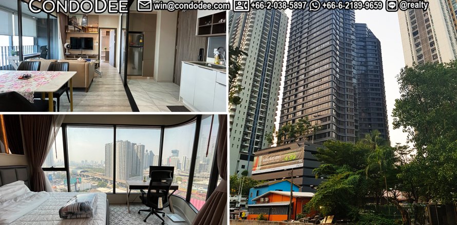 Condo à Watthana, Bangkok, Thaïlande, 2 chambres № 200915