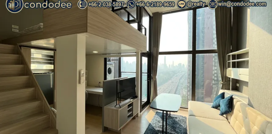 Condominio de 1 dormitorio en Watthana, Bangkok, Tailandia № 200917
