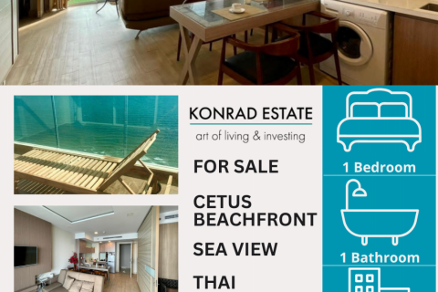 Eigentumswohnung in Pattaya, Thailand, 1 Schlafzimmer  № 126922