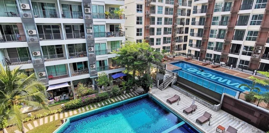 Estudio en el condominio en Pattaya, Tailandia en Diamond Suites Resort № 123114