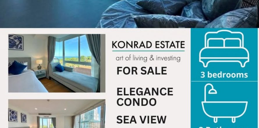 Eigentumswohnung in Pattaya, Thailand, 3 Schlafzimmer № 130638