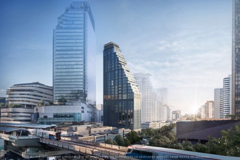 Condominio de 3 dormitorios en Bangkok, Tailandia № 124898