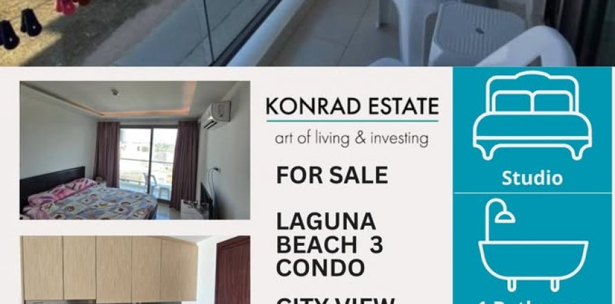 Studio in the Condo in Pattaya, Thailand in Laguna Beach Resort  № 130010