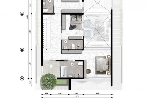 Villa in Chalong, Thailand 4 Schlafzimmer № 80142 - Foto 7