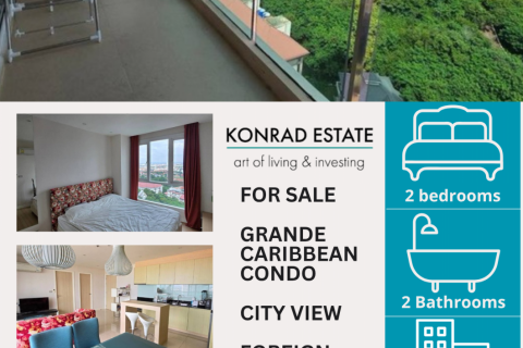 Condominio de 2 dormitorios en Pattaya, Tailandia № 130003
