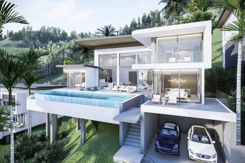Chalet de 4 dormitorios en Ko Samui, Tailandia № 124766