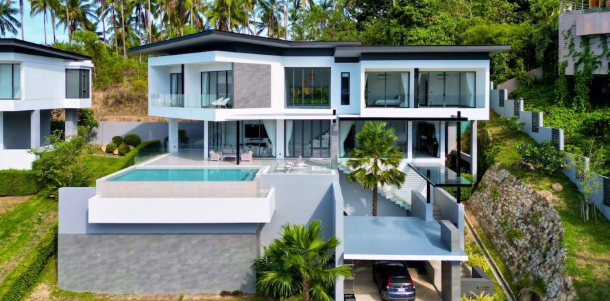 Вилла в Самуи, Таиланд с 4 спальнями  № 111920