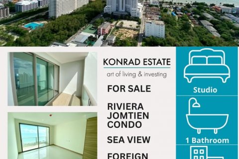 Studio in the Condo in Pattaya, Thailand  № 130073