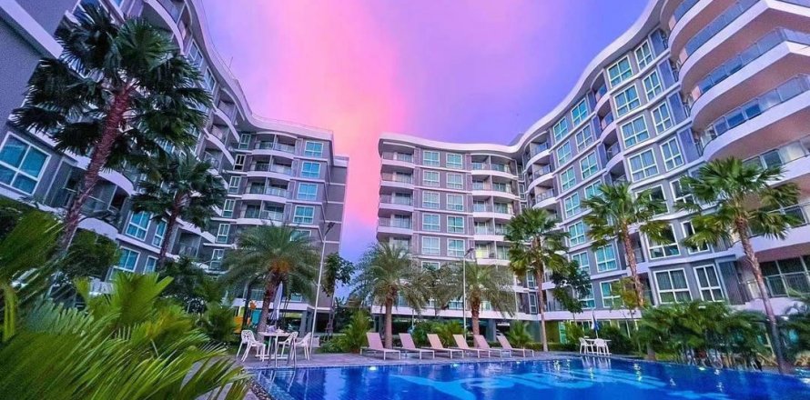 Estudio en el condominio en Pattaya, Tailandia № 122996