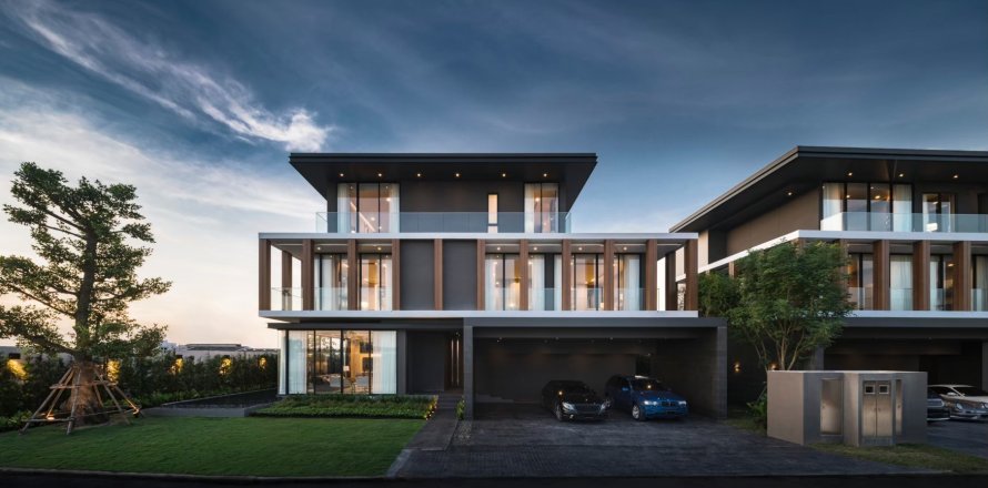 Casa de 4 dormitorios en Samut Prakan, Tailandia № 124933