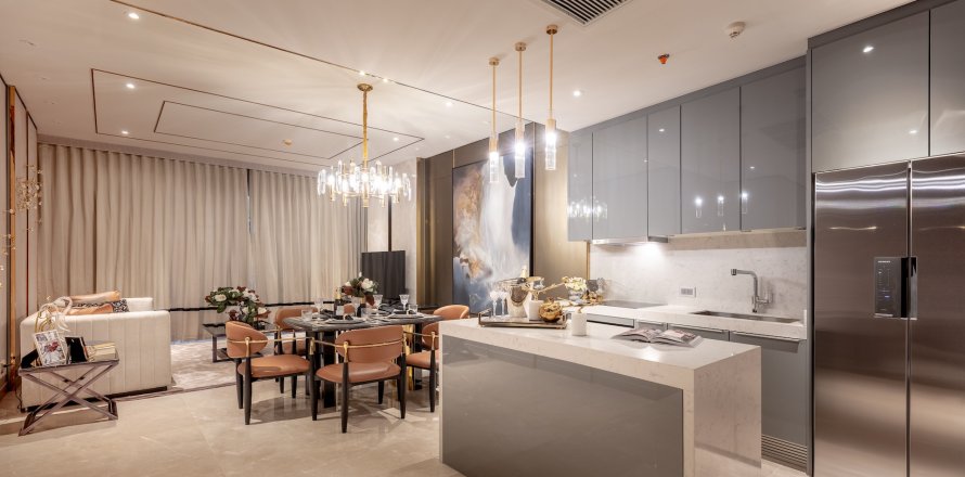 Condominio de 2 dormitorios en Watthana, Bangkok, Tailandia № 124930