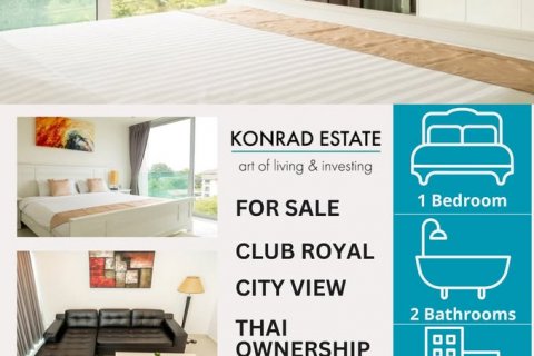 Condominio de 1 dormitorio en Pattaya, Tailandia № 130523 - foto 12
