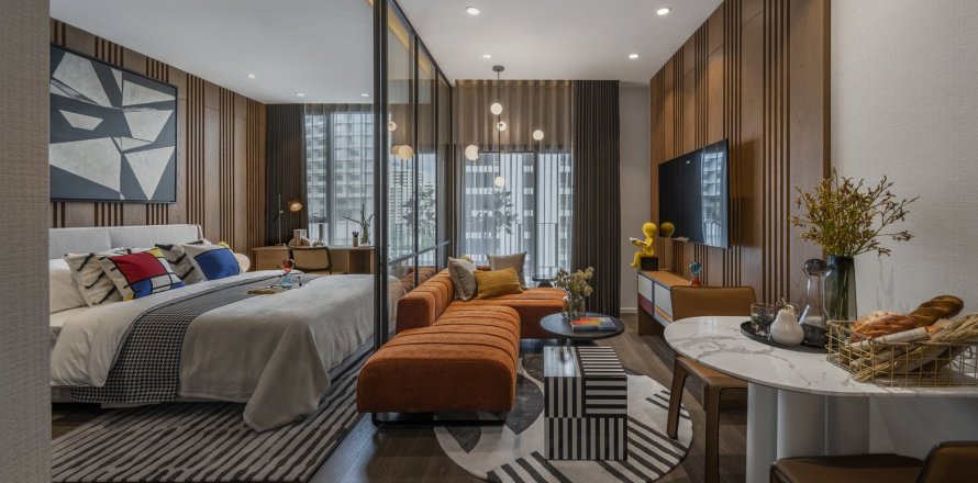 Condominio de 1 dormitorio en Watthana, Bangkok, Tailandia en Muniq Sukhumvit 23  № 82980