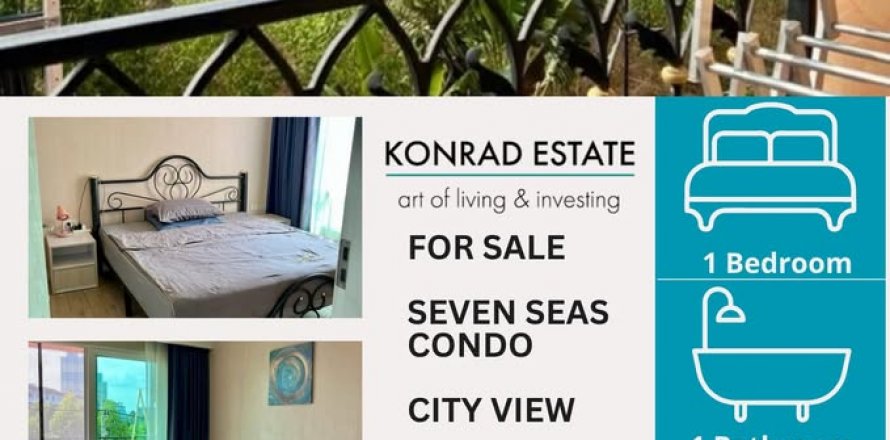 Condominio de 1 dormitorio en Pattaya, Tailandia № 133165