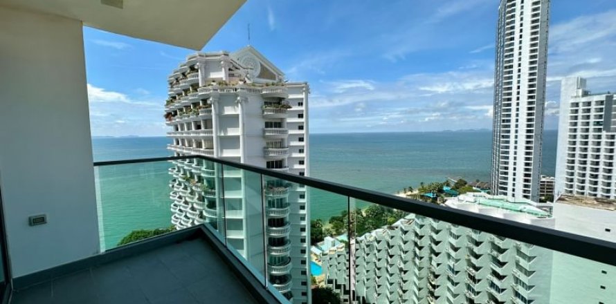 Estudio en el condominio en Pattaya, Tailandia en Wong Amat Tower № 121058