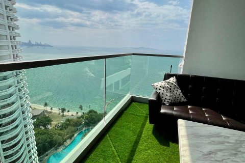 Кондоминиум с 1 спальней в Паттайе, Таиланд в Wong Amat Tower № 121060