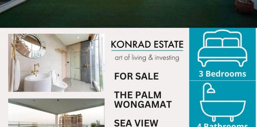 Eigentumswohnung in Pattaya, Thailand, 3 Schlafzimmer № 130227