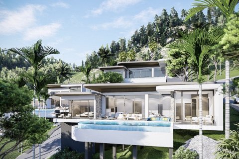 Chalet de 3 dormitorios en Ko Samui, Tailandia № 124767