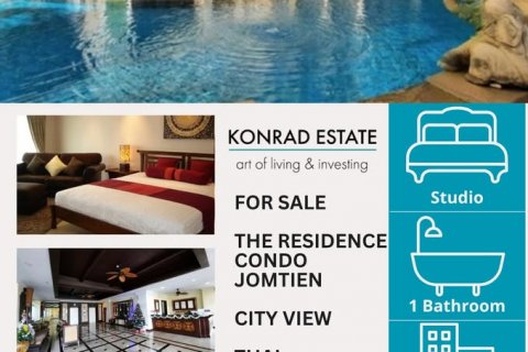Studio in the Condo in Pattaya, Thailand № 130229