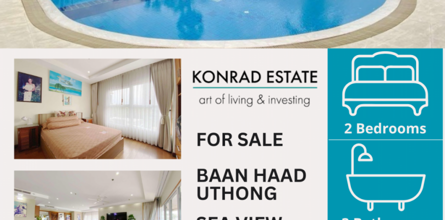 Eigentumswohnung in Pattaya, Thailand, 2 Schlafzimmer № 126881