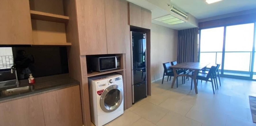 Condo à Pattaya, Thaïlande, 2 chambres à Zire Wongamat № 121296