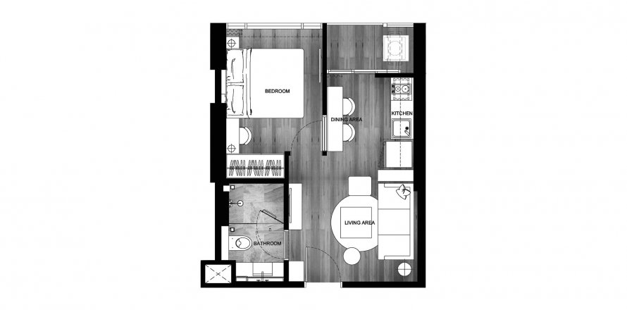 Wyndham Garden Residence à Khlong Toei, Bangkok, Thaïlande № 130522 - photo 1