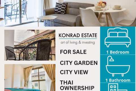 คอนโดมิเนียมในพัทยา, ประเทศไทย, 1 ห้องนอน № 126927