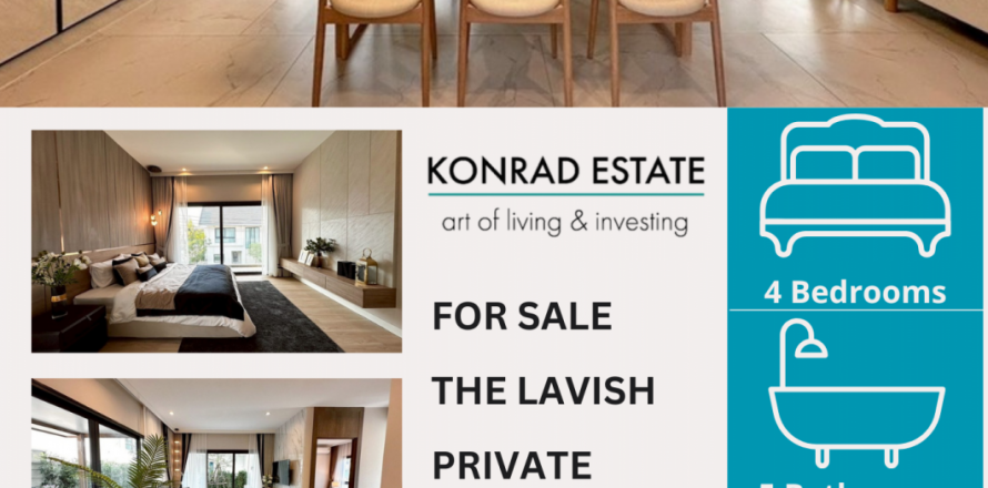 Casa de 4 dormitorios en Pattaya, Tailandia № 126730