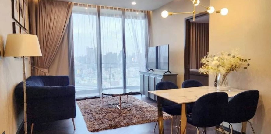 Condominio de 2 dormitorios en Phaya Thai, Bangkok, Tailandia № 124012