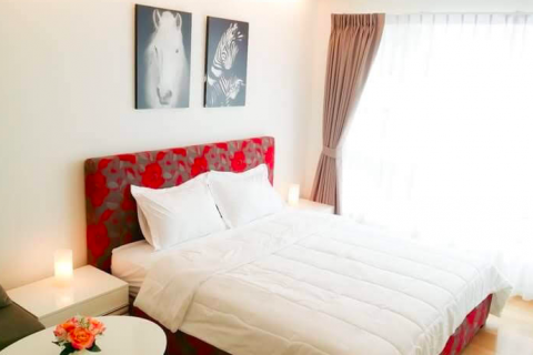 Studio in the Condo in Watthana, Bangkok, Thailand  № 77086