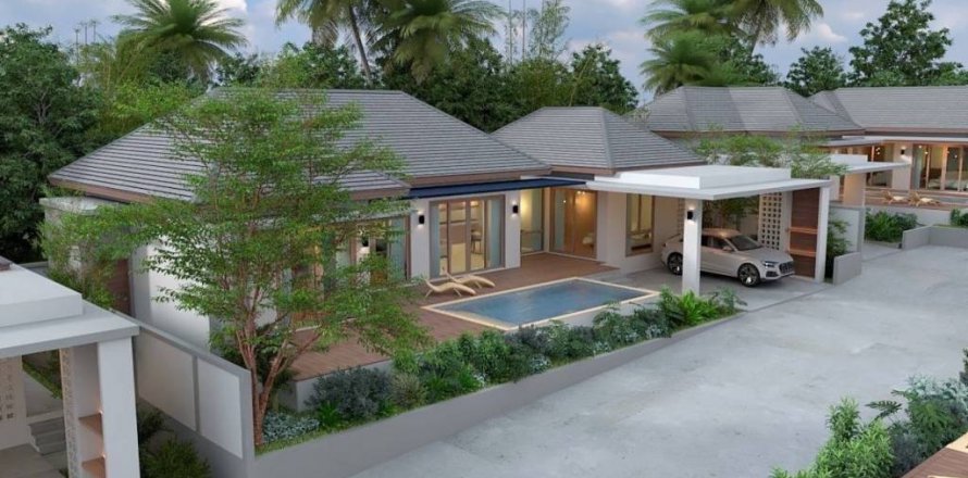 Chalet de 3 dormitorios en Krabi, Tailandia № 132436