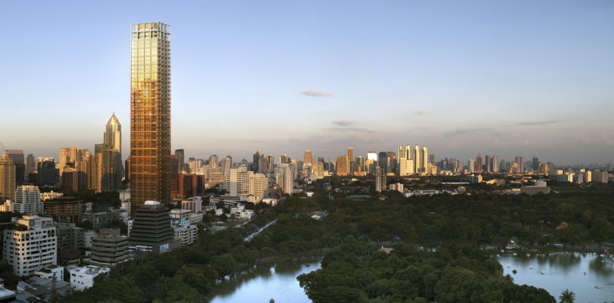 Condominio de 3 dormitorios en Bangkok, Tailandia № 144111