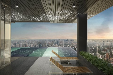 Condominio de 1 dormitorio en Bangkok, Tailandia № 144108 - foto 3