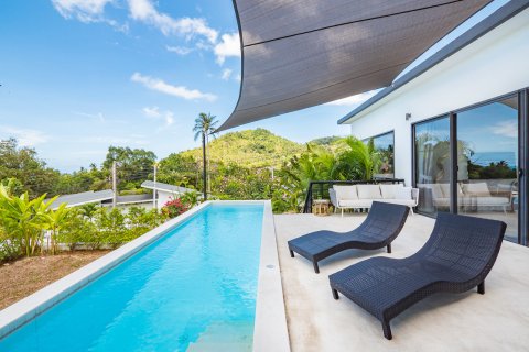Haus in Ko Samui, Thailand 2 Schlafzimmer № 78819 - Foto 11