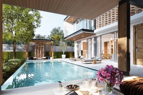 Villa in Phuket, Thailand 4 Schlafzimmer № 105514 - Foto 12