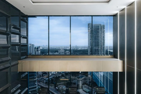 อพาร์ตเมนต์ใน Sapphire Luxurious Condominium Rama 3, ยานนาวา, กรุงเทพฯ, ประเทศไทย 2 ห้องนอน № 130768