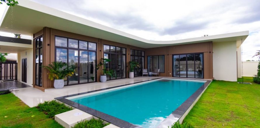 Chalet de 3 dormitorios en Hua Hin, Tailandia № 125811