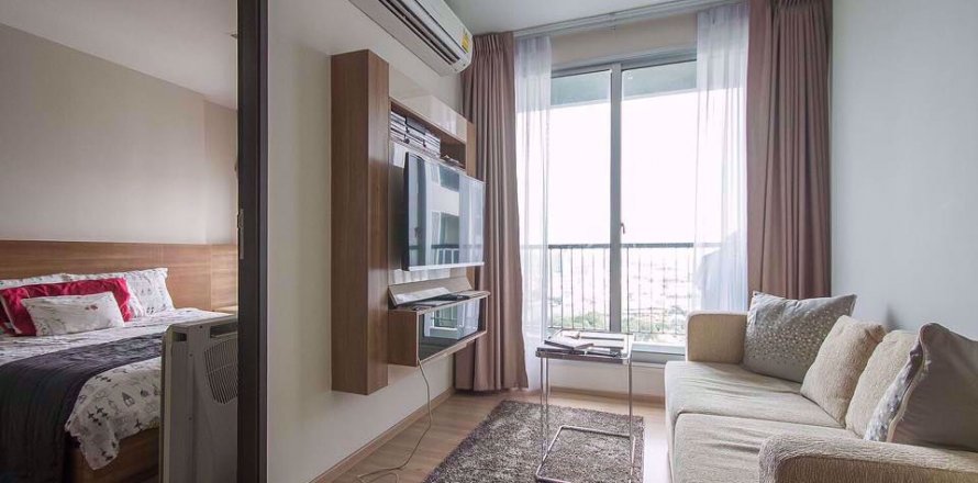 Eigentumswohnung in Bangkok, Thailand, 1 Schlafzimmer in Rhythm Sathorn - Narathiwas № 78182