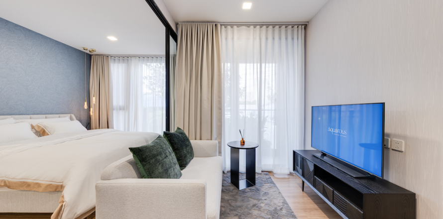 Appartement sur Jomtien Beach, Pattaya, Thaïlande 1 chambre № 119512