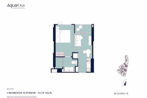 Appartement sur Jomtien Beach, Pattaya, Thaïlande 1 chambre № 119512 - photo 28