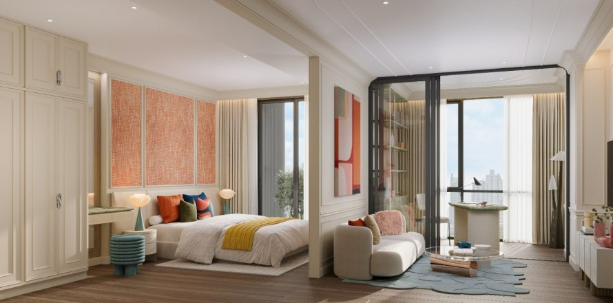 Condo in Bangkok, Thailand, 3 bedrooms in Via 61 № 124835