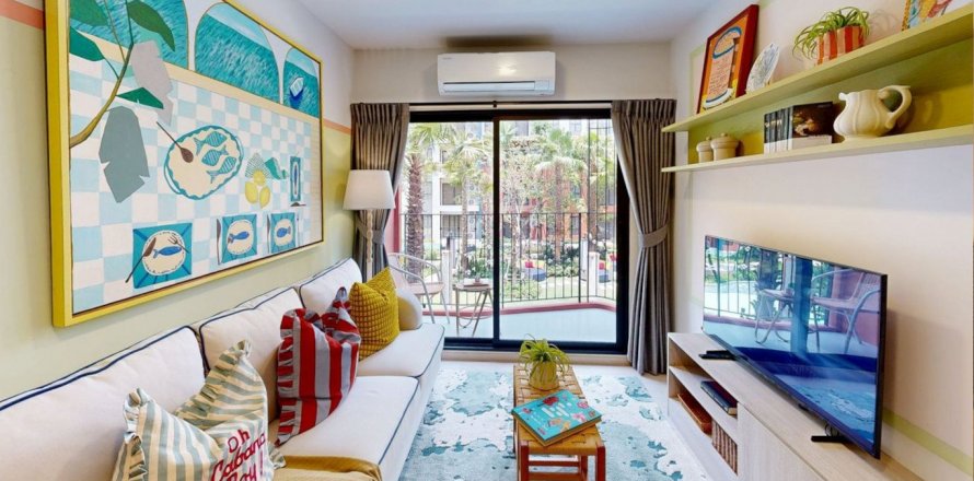 Estudio en el condominio en Hua Hin, Tailandia en Cabanas Hua Hin  № 123587