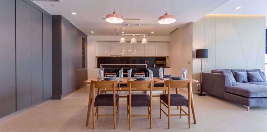 Condo in Bangkok, Thailand, 2 bedrooms in The River № 77661