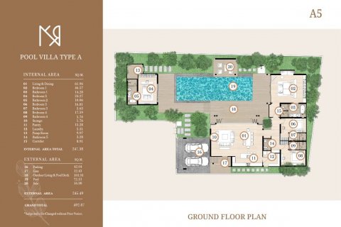 Chalet de 4 dormitorios en Bang Tao, Tailandia № 70945 - foto 18