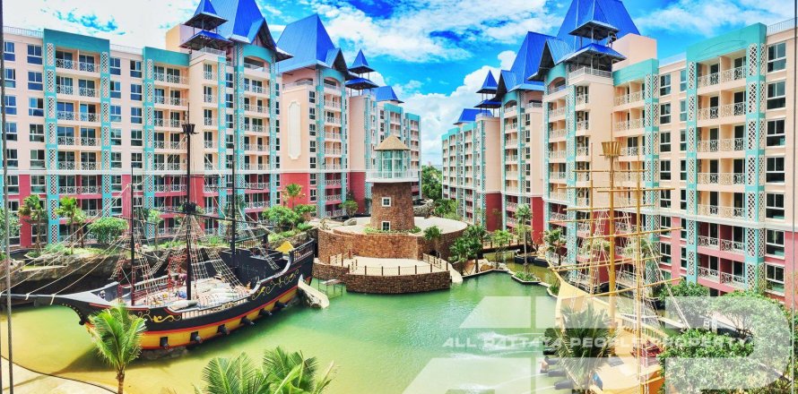 Apartamento de 1 dormitorio en Pattaya, Tailandia № 101292