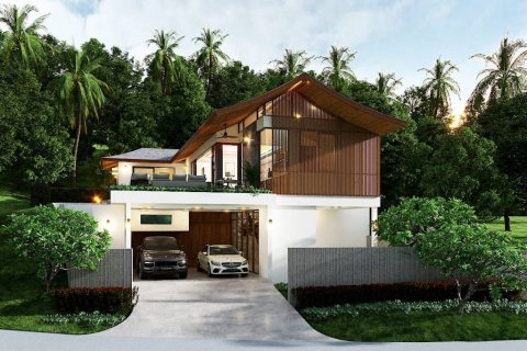 Chalet de 3 dormitorios en Surat Thani, Tailandia № 116102 - foto 10