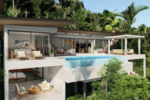 Villa in Surat Thani, Thailand 4 Schlafzimmer № 116105