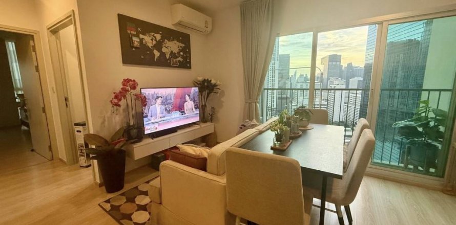 Condominio de 2 dormitorios en Bangkok, Tailandia № 144408