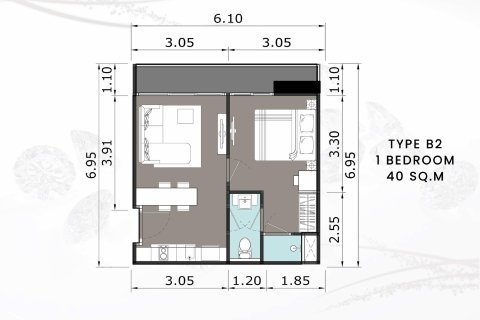 Appartement à Pattaya, Thaïlande 1 chambre № 101425 - photo 14