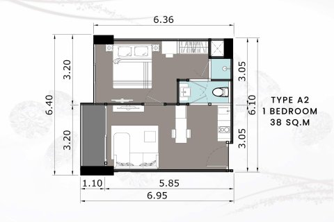 Appartement à Pattaya, Thaïlande 1 chambre № 101425 - photo 12